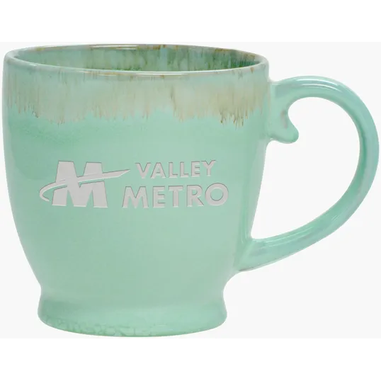 Chelsea Collection Etched Ceramic Mug, 17 oz. — view 2
