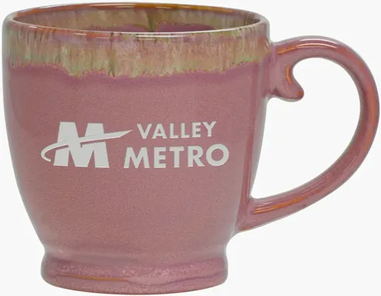 Chelsea Collection Etched Ceramic Mug, 17 oz. — view 3
