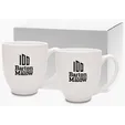 Bistro Collection Ceramic Mug Gift Set, 14 oz. — view 5