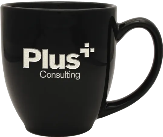14 oz. Bistro Collection Ceramic Mug — view 4