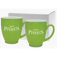 Duo-Tone Bistro Gift Set, 16 oz. Ceramic Mugs — view 2