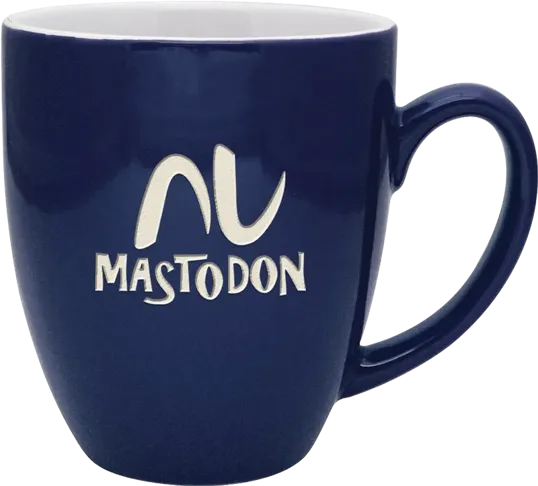 16 oz. Duo-Tone Bistro Collection Deep Etched Mug — view 2
