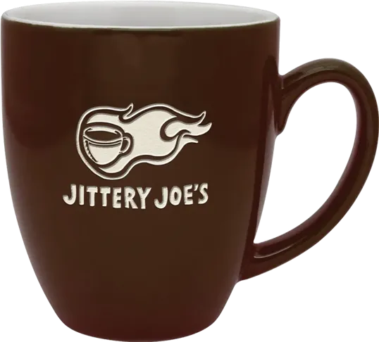 16 oz. Duo-Tone Bistro Collection Deep Etched Mug — view 5