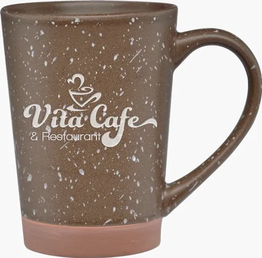 16 oz. Etched Hearth Collection Ceramic Mug