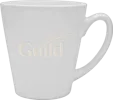 Café Collection 12 oz. Ceramic Mug, Deep Etched — view 3