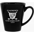 Café Collection 12 oz. Ceramic Mug, Deep Etched