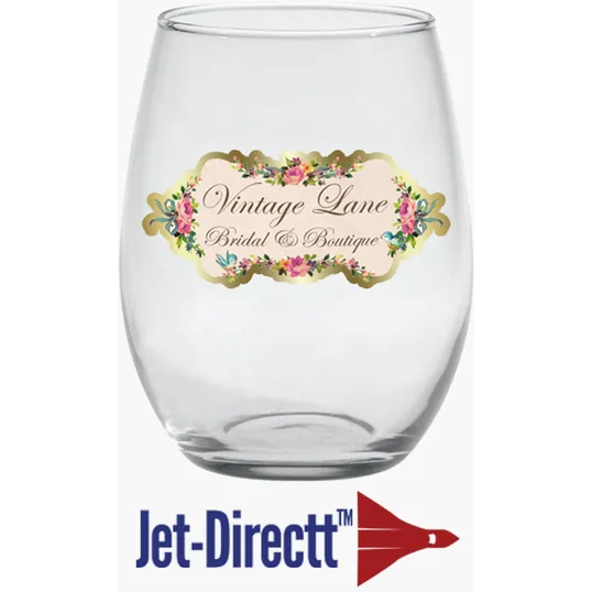 Stemless White Wine Glass, 21 oz. — view 2