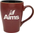 Sherwood Collection Deep Etched Ceramic Mug, 16 oz. — view 2