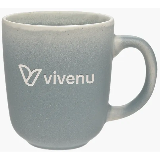 Comfort Collection Etched Ceramic Mug, 17 oz.