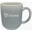 Comfort Collection Etched Ceramic Mug, 17 oz.