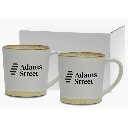 Rustic Collection Ceramic Mug Gift Set, 12 oz. — view 2