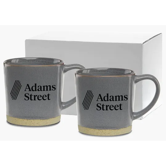 Rustic Collection Ceramic Mug Gift Set, 12 oz. — view 5