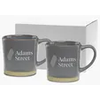 Etched Rustic Collection Ceramic Mug Gift Set, 12 oz. — view 5