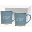 Etched Rustic Collection Ceramic Mug Gift Set, 12 oz. — view 4
