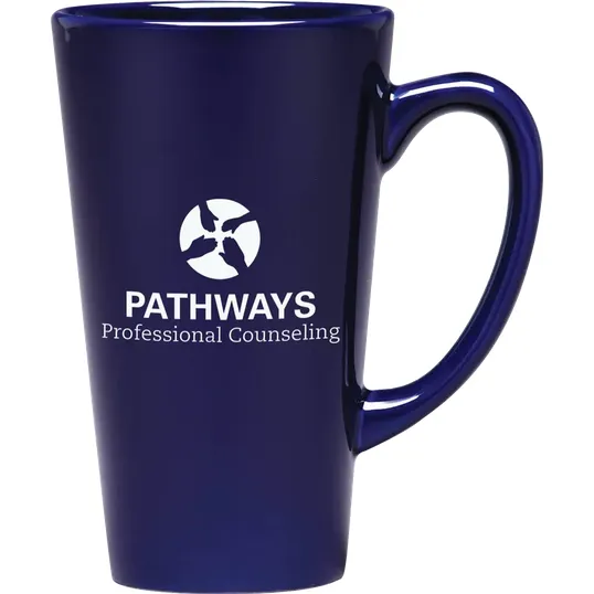 Café Grandé Ceramic Mug, 16 oz. — view 2