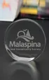 Standing Disk Paperweight, Lead-Free Crystal
