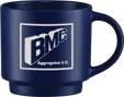 Stack-n-Sip Ceramic Mug, 14 oz., Deep Etched — view 2