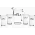 Pitcher and Pint Set, 60 oz. Pitcher with Four 16 oz. Glasses