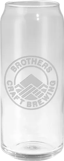20 oz. Tall Boy Glass, Etched