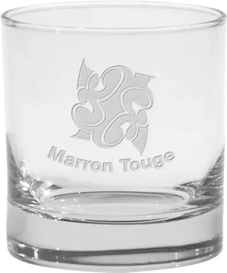 Executive On the Rocks Glass, 8 oz., Deep Etched — view 3