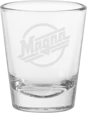 Tapered Shot Glass, 1.75 oz., Deep Etched