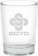 Deep Etched Large Shot Glass, 4 oz.