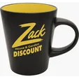 Noir Collection 12 oz. Ceramic Mug — view 3