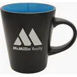 Noir Collection Etched Ceramic Mug, 12 oz. — view 3