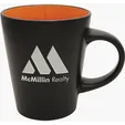 Noir Collection Etched Ceramic Mug, 12 oz. — view 4