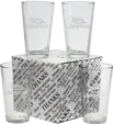 Thank You Set of 4 Mixing Glasses, 16 oz.