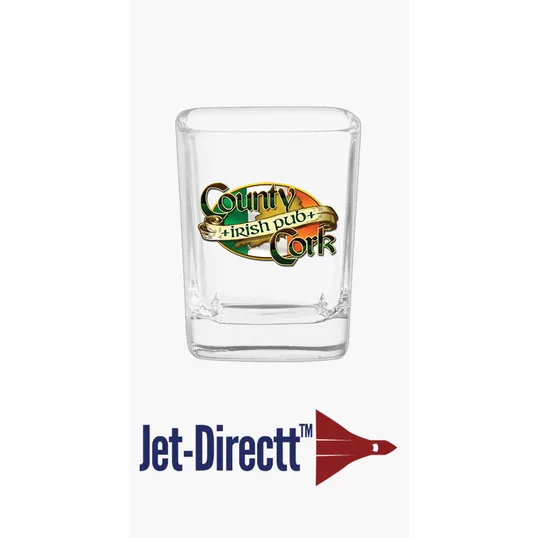 Square Shot Glass, 2.25 oz. — view 2