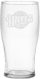 20 oz Large Pub Glass, Deep Etched
