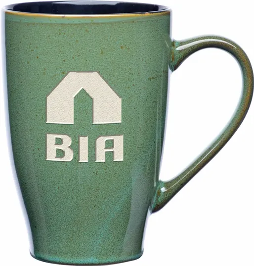 Sherwood Grandé Collection 24 oz. Deep Etched Ceramic Mug — view 3