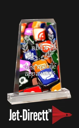 Aragon Optical Crystal Award — view 2