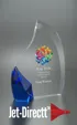 Large Empower Award in Optical Crystal — view 2