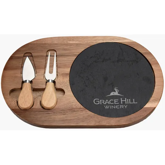 Formaggio Wood Cheese Set with Serving Tools