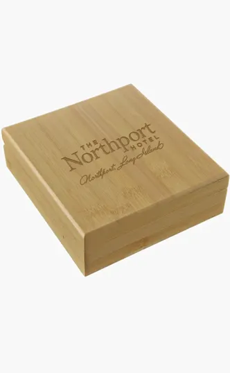 Whiskey Stone Set with Bamboo Box — view 2