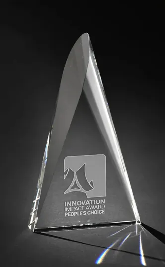 Isosceles Optical Crystal Award