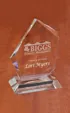Small DeCuir Optical Crystal Award