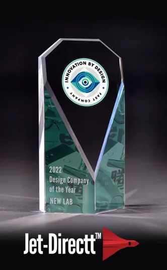 Exaltation Optical Crystal Award — view 2