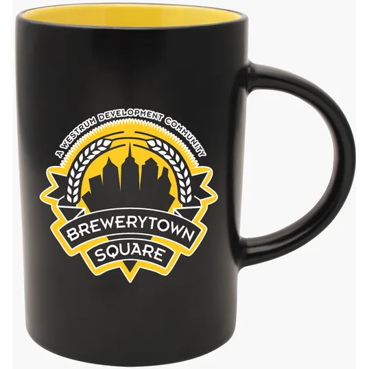 Midnight Café Collection 14 oz. Ceramic Mug — view 3