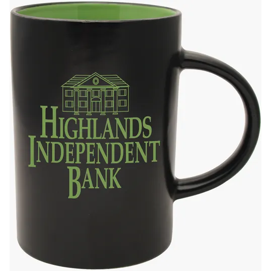 Midnight Café Collection 14 oz. Ceramic Mug — view 4