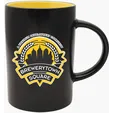 Midnight Café Collection 14 oz. Ceramic Mug — view 3