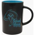 Midnight Café Collection 14 oz. Ceramic Mug — view 5