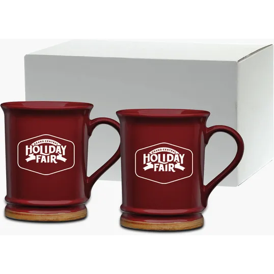 Allure Collection Ceramic Mug Gift Set, 15 oz. — view 2