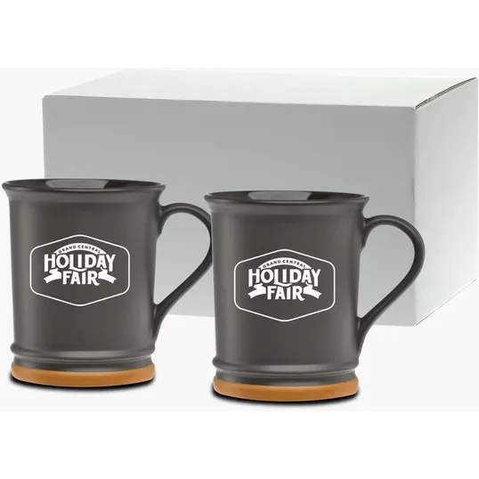 Allure Collection Ceramic Mug Gift Set, 15 oz. — view 4