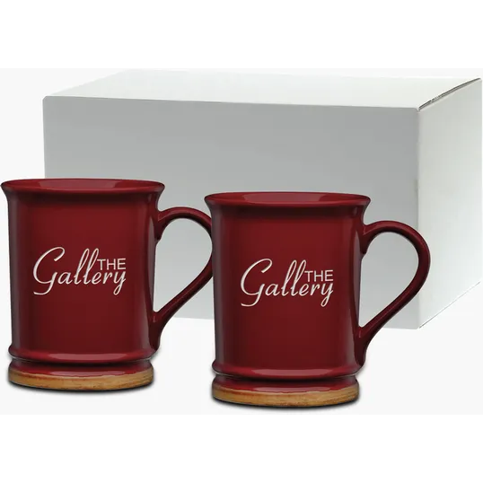 15 oz. Etched Allure Collection Ceramic Mug Gift Set — view 2