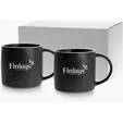 Etched Cimarron Collection Ceramic Gift Set, 17 oz.