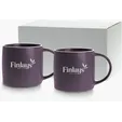 Etched Cimarron Collection Ceramic Gift Set, 17 oz. — view 6