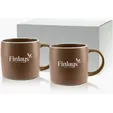 Etched Cimarron Collection Ceramic Gift Set, 17 oz. — view 7